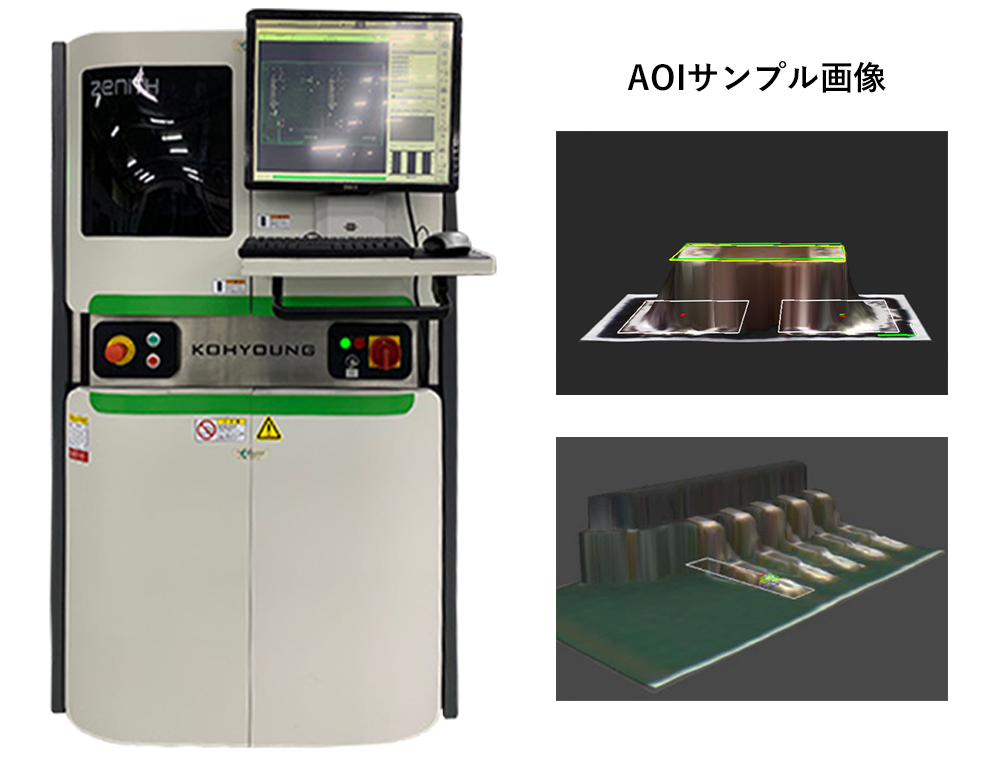 3D AOI, Automated Optical Inspection（AOI）